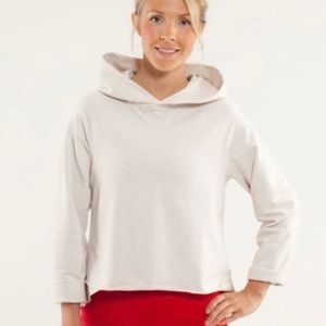 Lululemon Pull Me Over Hoodie w/ Back Fly